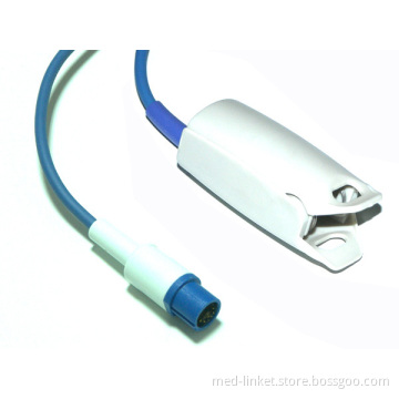 Direct Connect Reusable Adult Finger Clip Spo2 Sensor for Siemens/Drager Monitor
